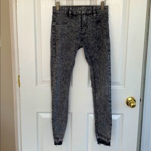 Black and Grey Jeans